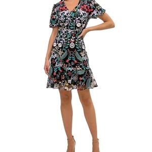 Sam Edelman embroidered dress NWT 12